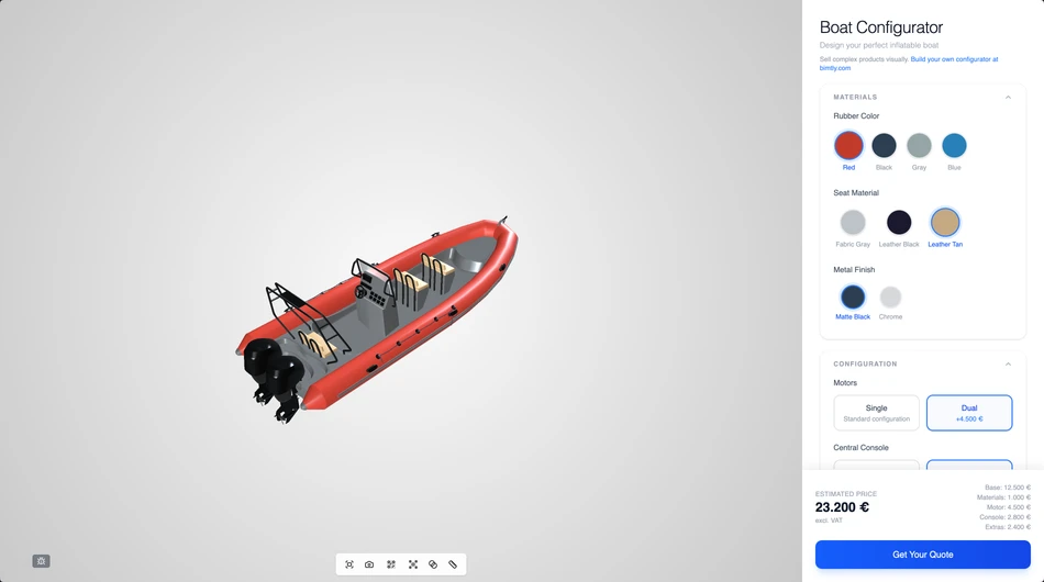 Boat Configurator