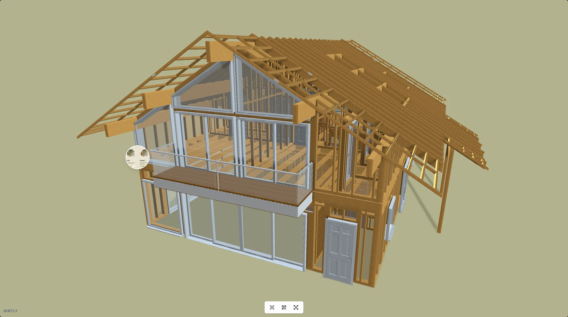 Family House Framing